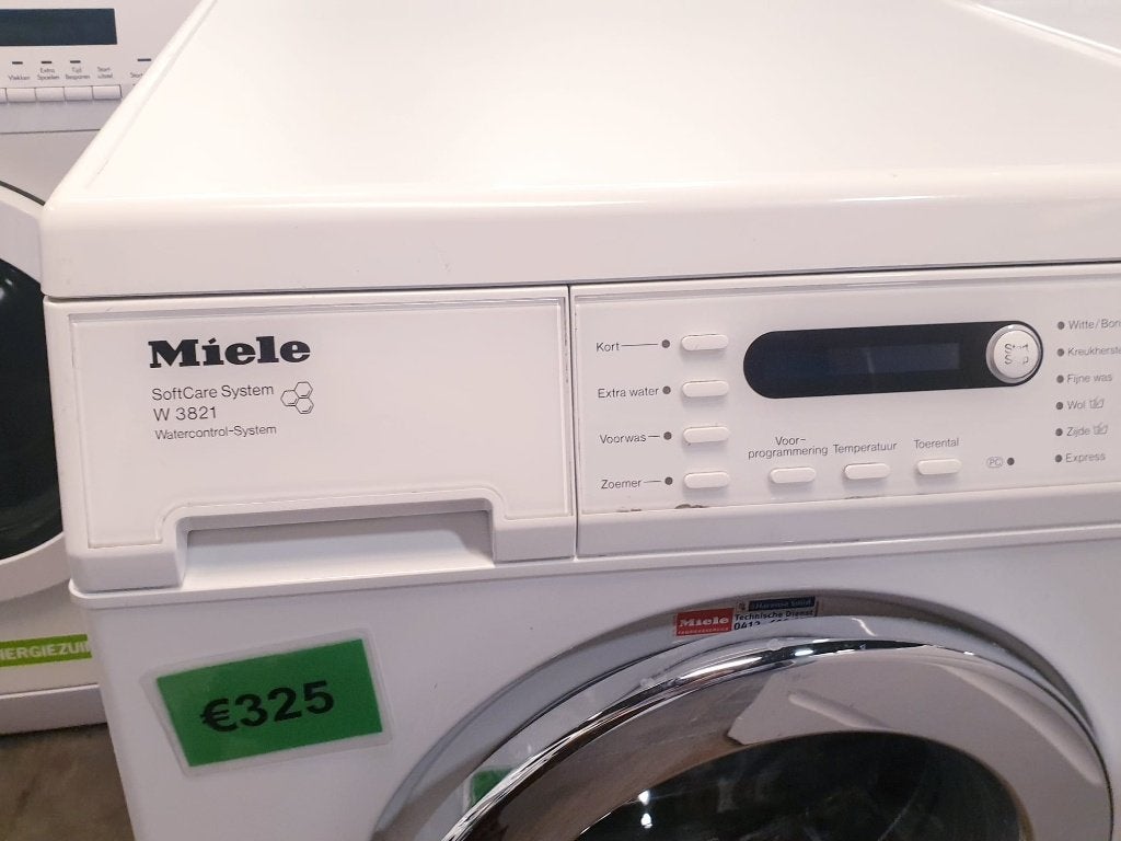 miele wasmachine 6kg A+++ inc 6mnd garantie, Ophalen, 1200 tot 1600 toeren, 4 tot 6 kg, Zo goed als nieuw