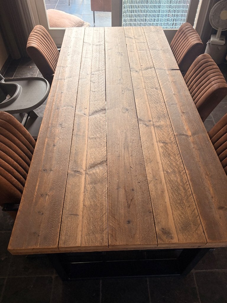 Eettafel, Ophalen, Gebruikt, 200 cm of meer, 50 tot 100 cm