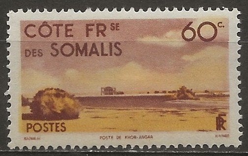 Frans Somaliekust, Ophalen of Verzenden, Overige landen, Postfris
