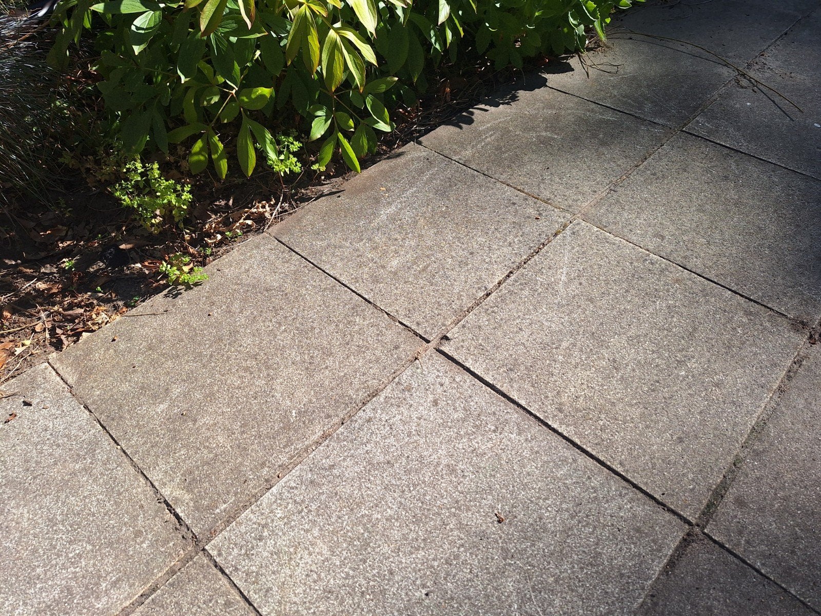 circa 150 m2 betontegels 40x40x4 cm, Ophalen, Gebruikt, 10 m² of meer, Beton