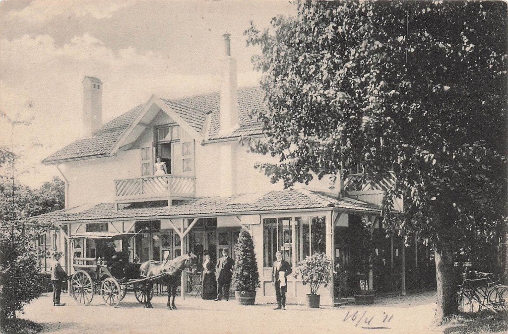 JO1068 Hoog Soeren Hotel Eik en Dal ca 1910, Verzenden, Voor 1920, Ongelopen, Gelderland