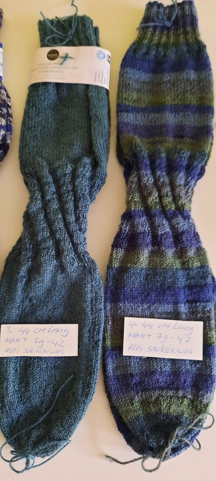Handgebreide sokken van sokkenwol, diverse maten en kleuren, Kleding | Dames, Sokken en Kniesokken, Overige kleuren, Diverse, Nieuw