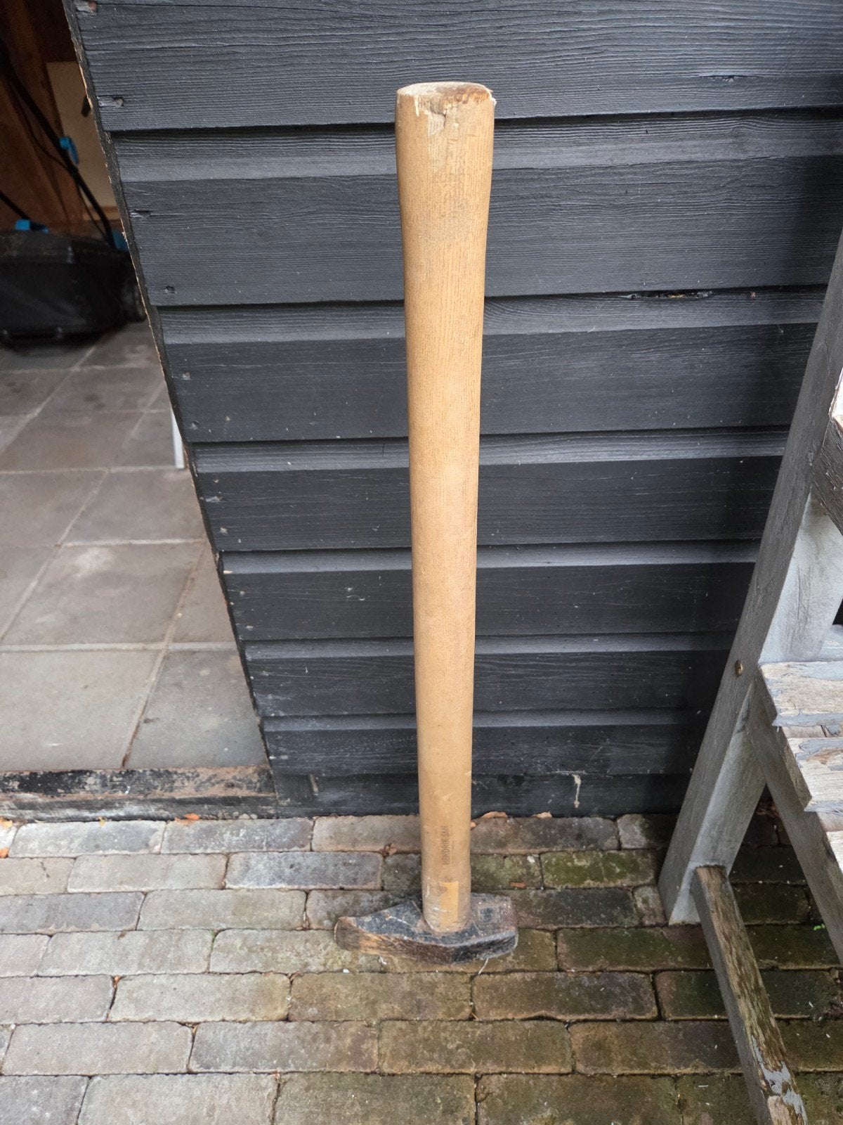 Degelijke kloofbijl met houten steel, Ophalen, Gebruikt, Hamer, Overige merken