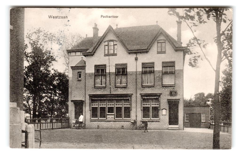 Westzaan, Postkantoor, Verzenden, 1920 tot 1940, Gelopen, Noord-Holland