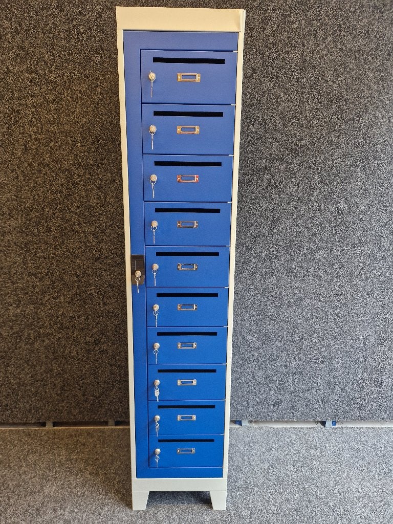 Postkast met 10 kluisjes Postsorteerkast (B-keus), Ophalen, Nieuw