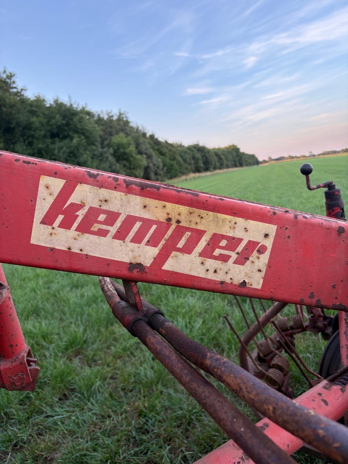 Kemper Strela schudder/hooihark, Ophalen, Veehouderij, Weidebouw