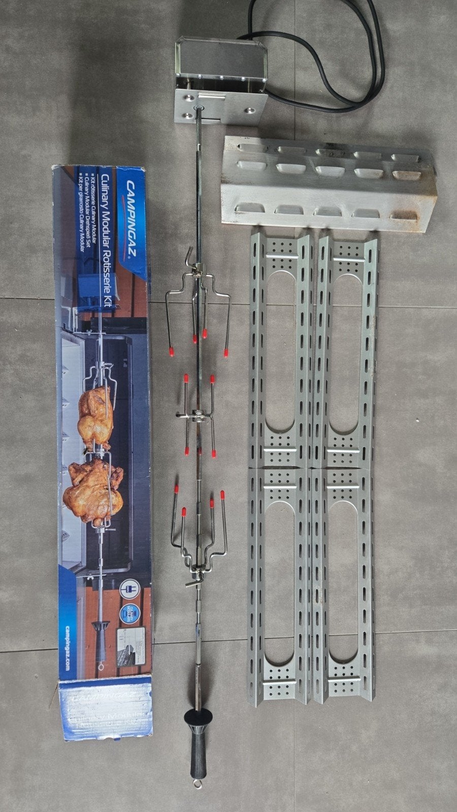 Campingaz Culinary Modular Rotisserie Kit (excl. beugel), Ophalen of Verzenden, Zo goed als nieuw, Campingaz