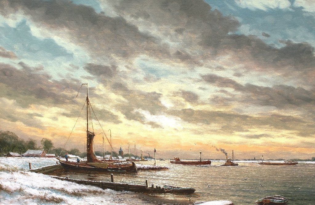 Foto 7 van H.J.WIJNGAARD, ( 1922-2012 ) WINTER