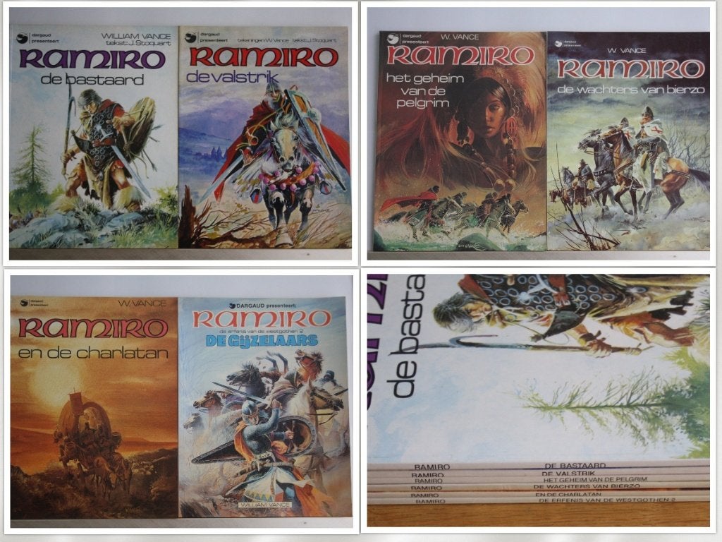 Ramiro 1 tm 5 & 8 ongelezen, Meerdere stripboeken, Ophalen of Verzenden, Nieuw