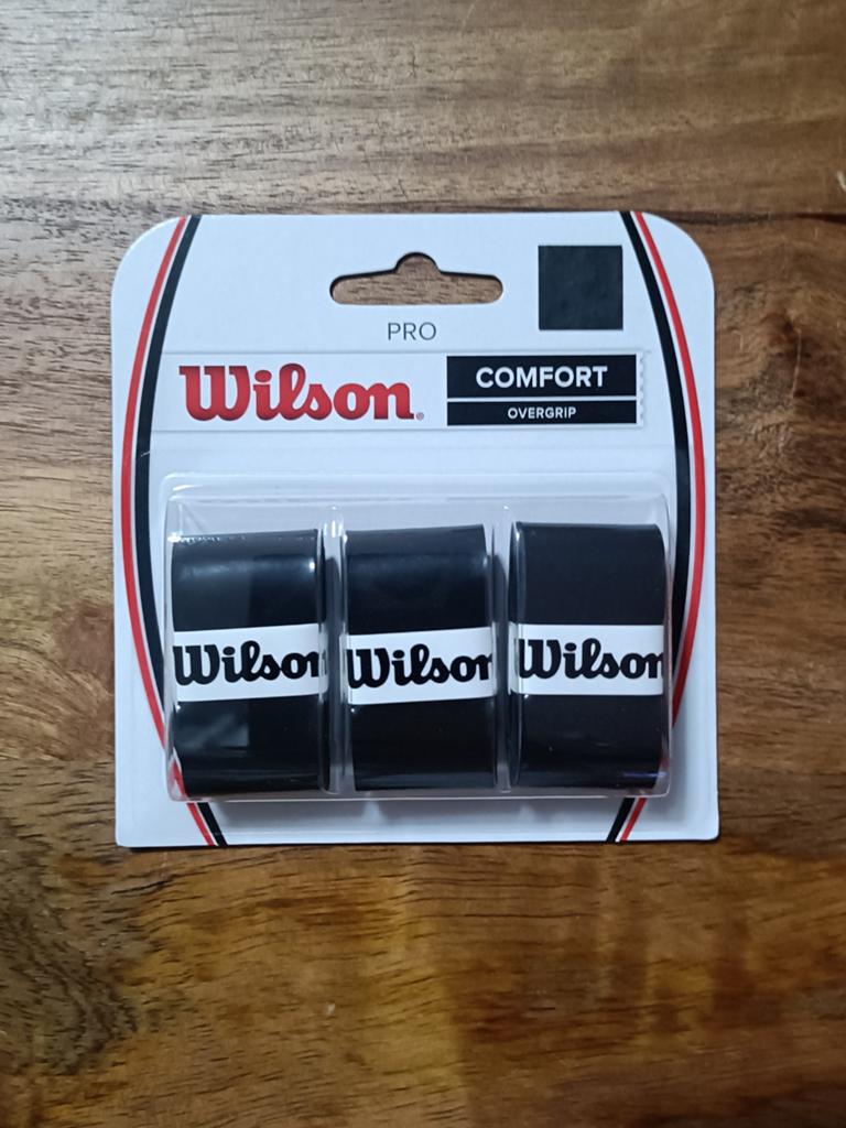 Wilson Pro comfort overgrip zwart, Sport en Fitness, Padel, Ophalen of Verzenden
