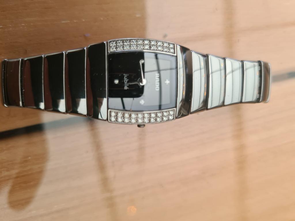 Rado Sintra dameshorloge - mist draaiknop, Overige merken, Staal, Gebruikt, Staal