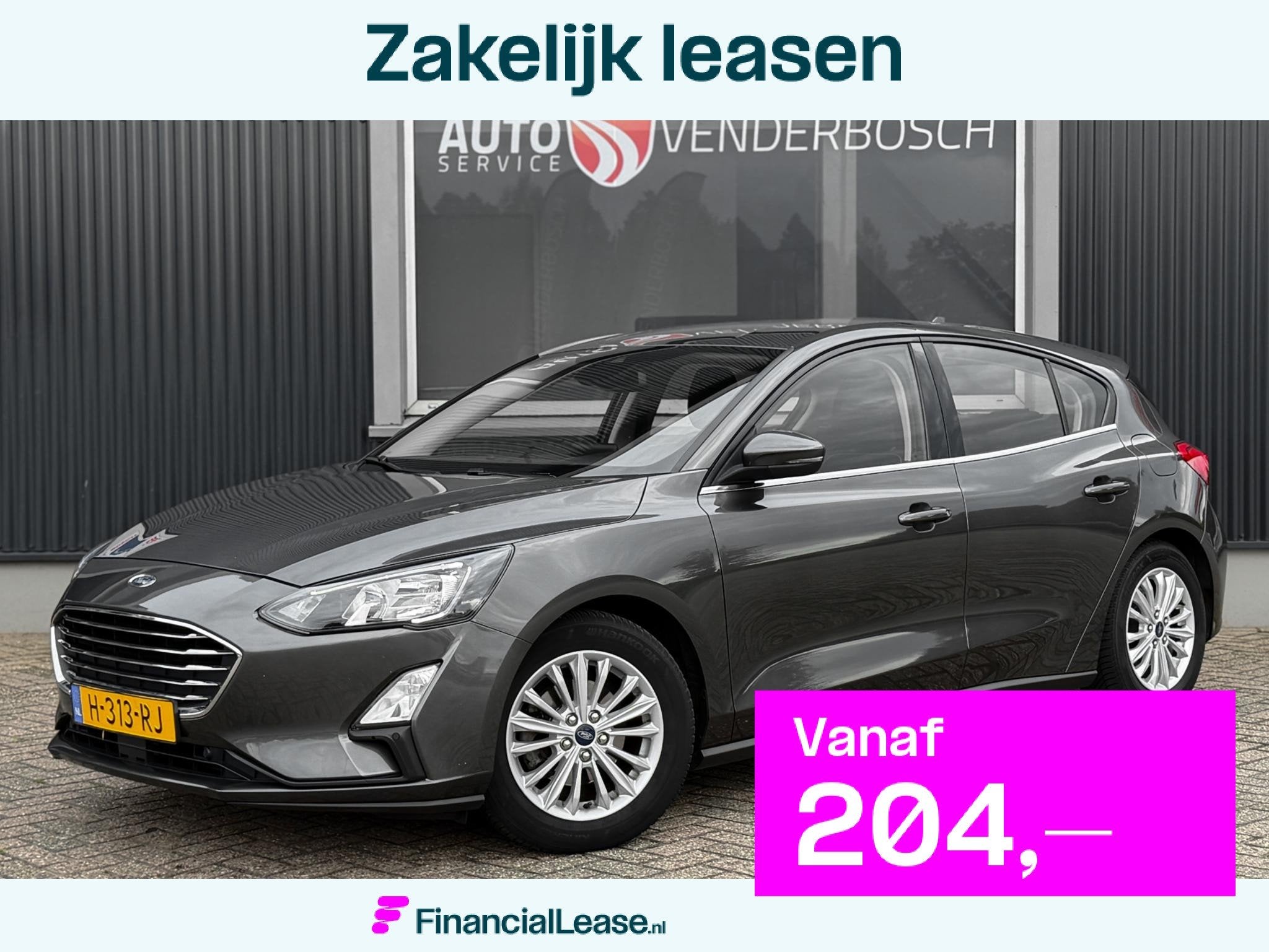 Ford Focus 1.0 EcoBoost Titanium Business 125pk | Clima | Ke, Gebruikt, Euro 6, Origineel Nederlands, 3 cilinders