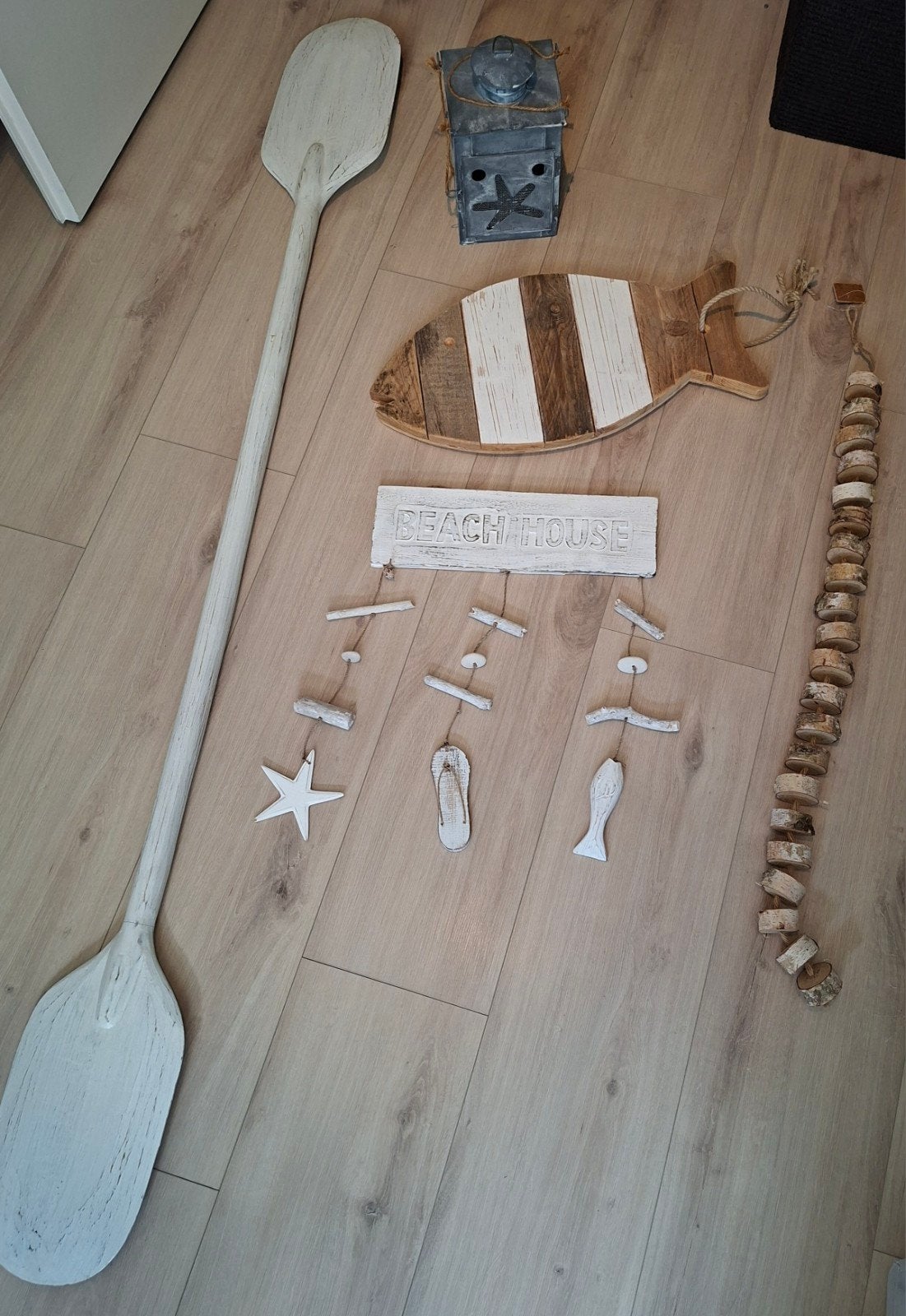 Beach stijl decoatie set, Ophalen, Zo goed als nieuw, Hout