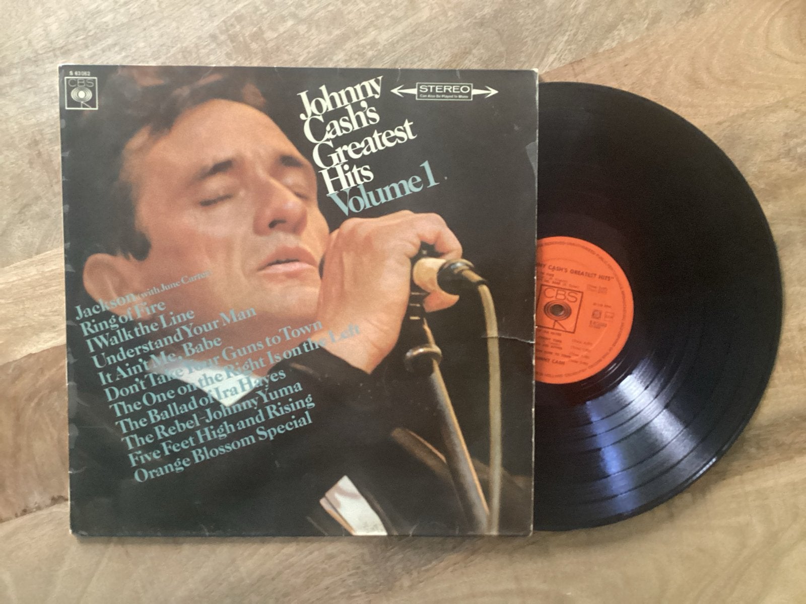 Johnny Cash – Johnny Cash's Greatest Hits (Volume 1), Ophalen of Verzenden, 12 inch, LP