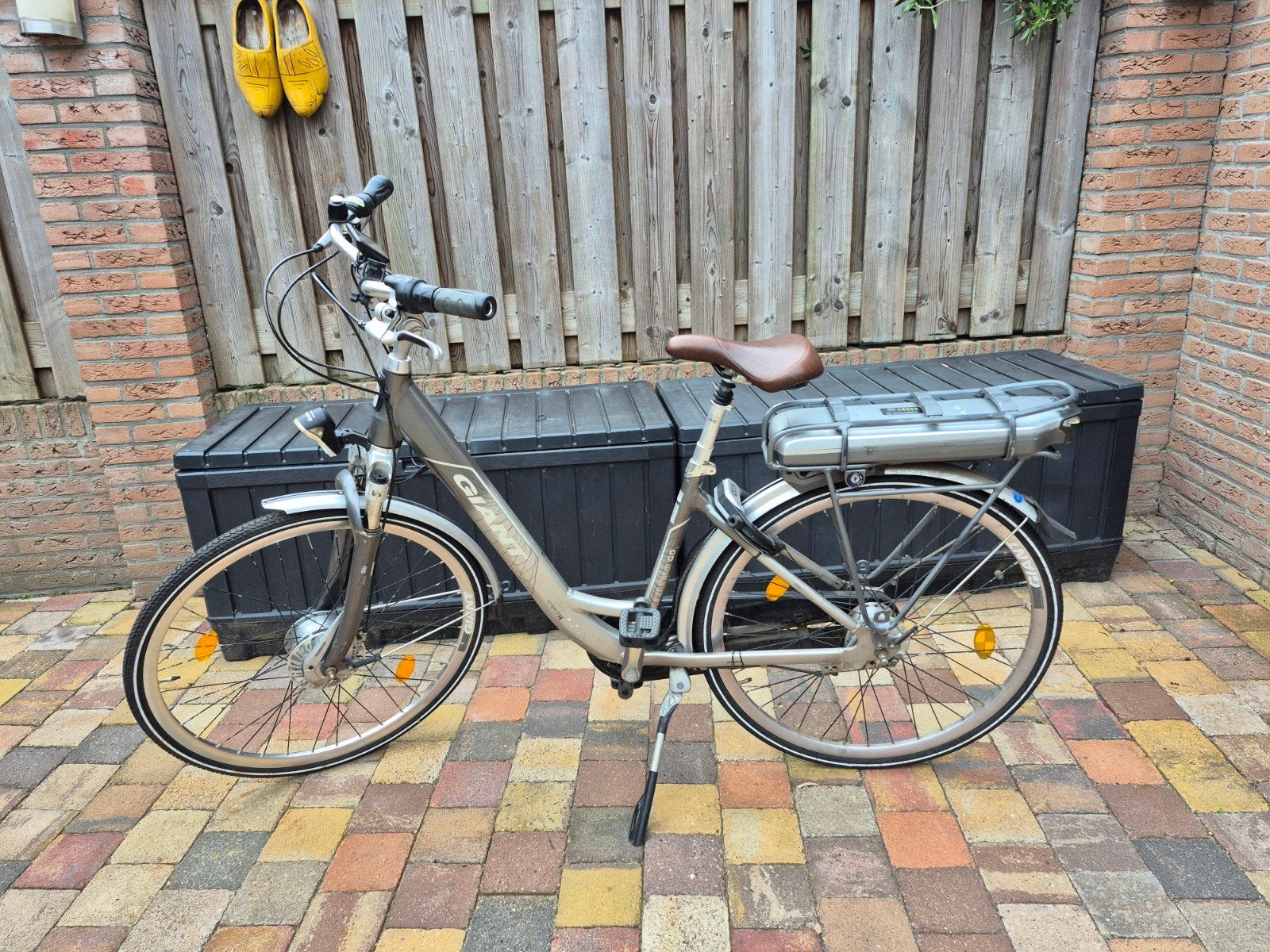 Giant twist go elektrische fiets defect, Ophalen, Gebruikt, 30 tot 50 km per accu, Overige merken