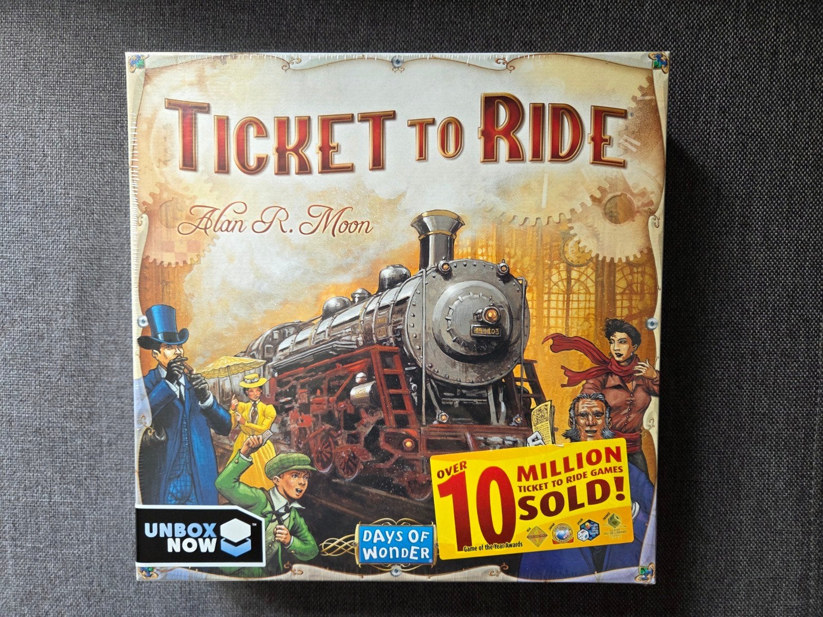 Ticket to Ride Bordspel USA / Amerika - Klassiek, Drie of vier spelers, Ophalen of Verzenden, Zo goed als nieuw, Days of Wonder