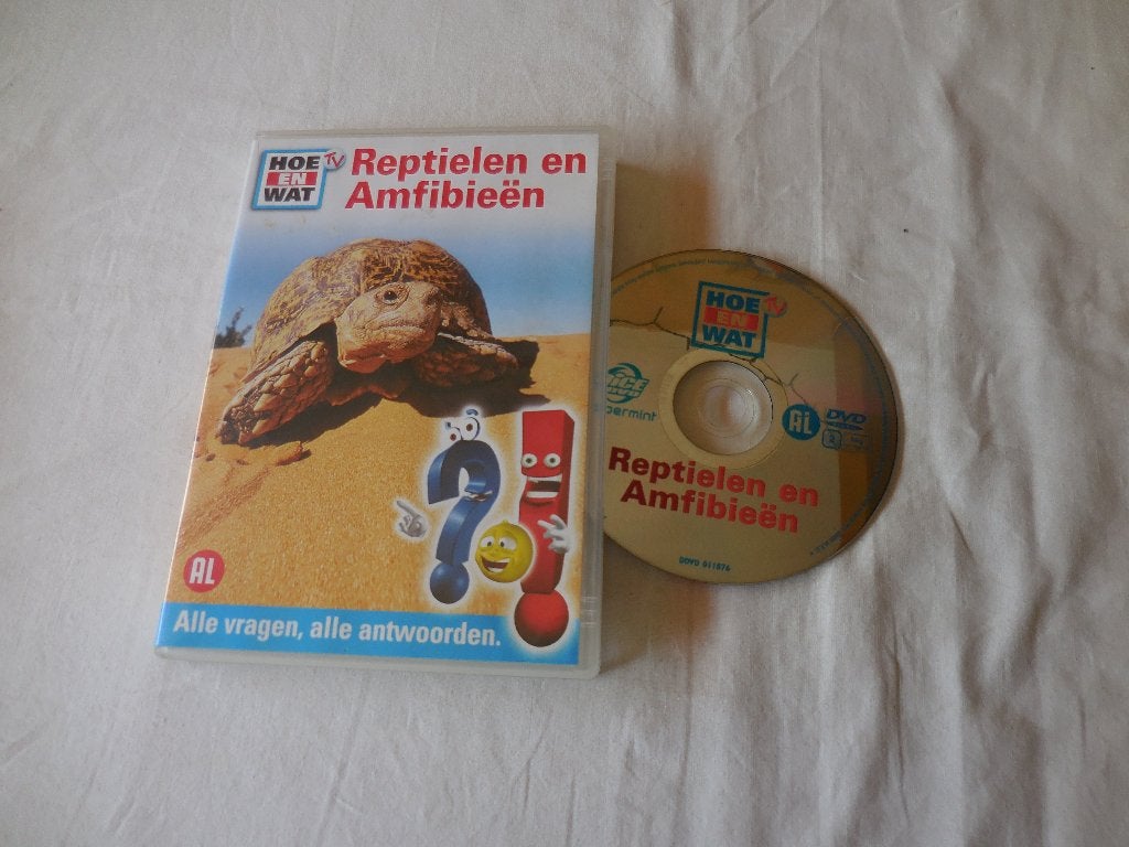 Hoe en Wat serie op DVD (4x), Cd's en Dvd's, Dvd's | Kinderen en Jeugd, Ophalen, Gebruikt, Documentaire, Alle leeftijden