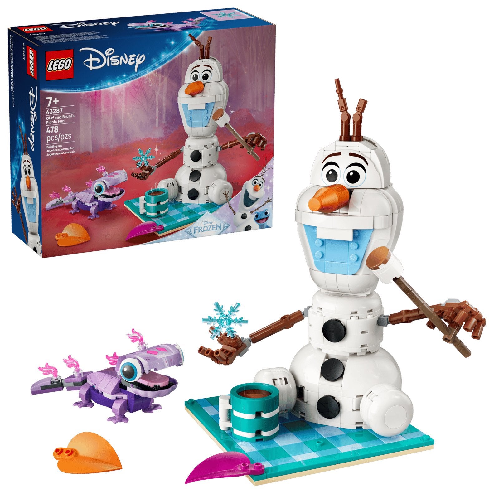 Lego Olaf en Bruni's picknickplezier 43287, Lego, Lego, Lego, Nieuw
