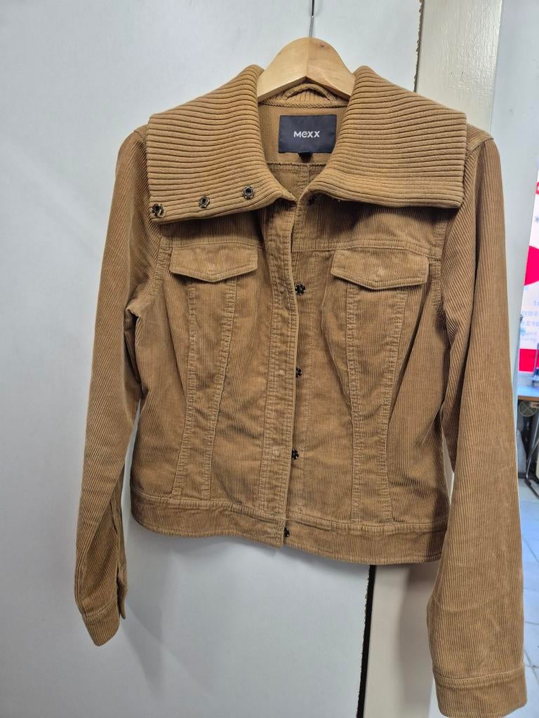 Mooie Mexx ribfluwelen Jasje maat M, Maat 38/40 (M), Mexx, Bruin, Ophalen of Verzenden