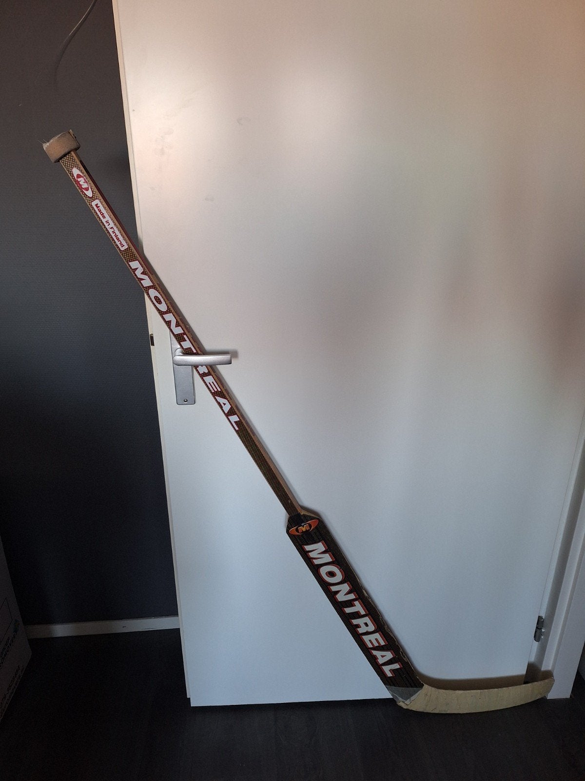 Vintage Montreal ijshockey stick - Fabrique en Finlande, Sport en Fitness, Ophalen, Gebruikt