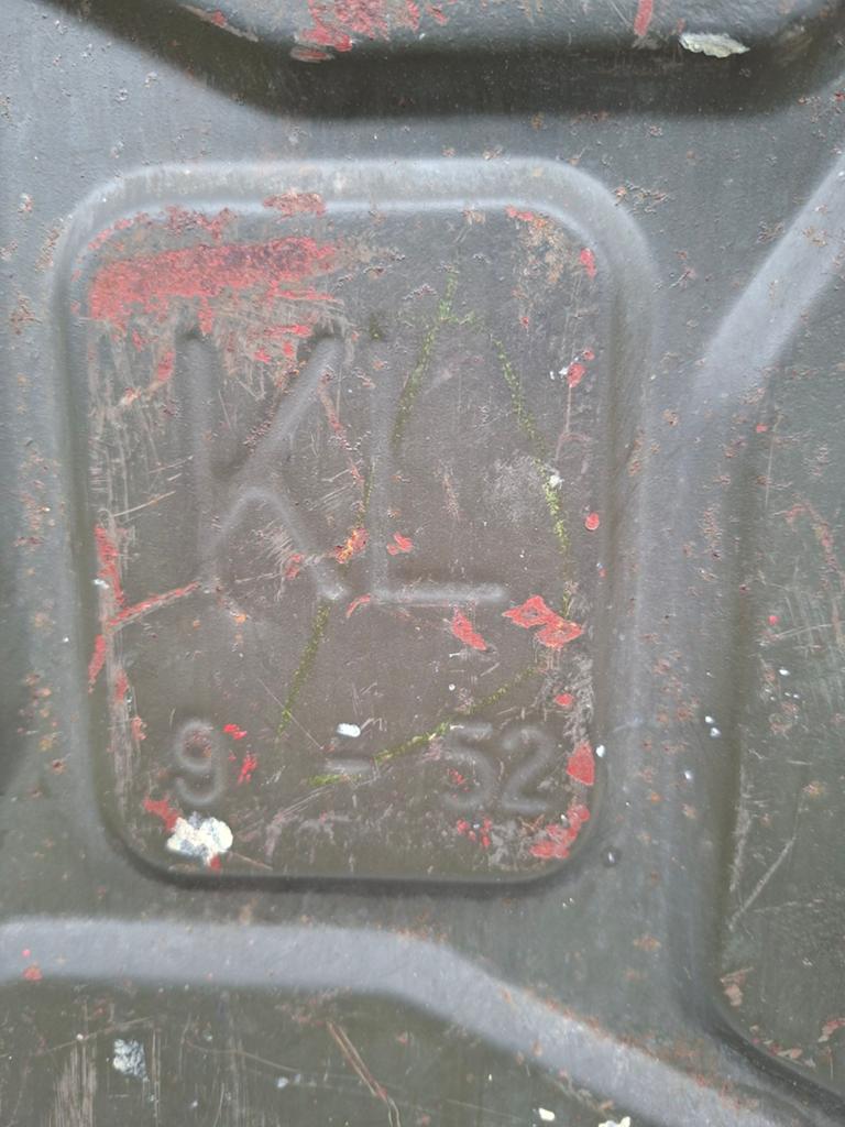 Metalen leger jerrycan, Verzamelen, Ophalen, Landmacht, Nederland