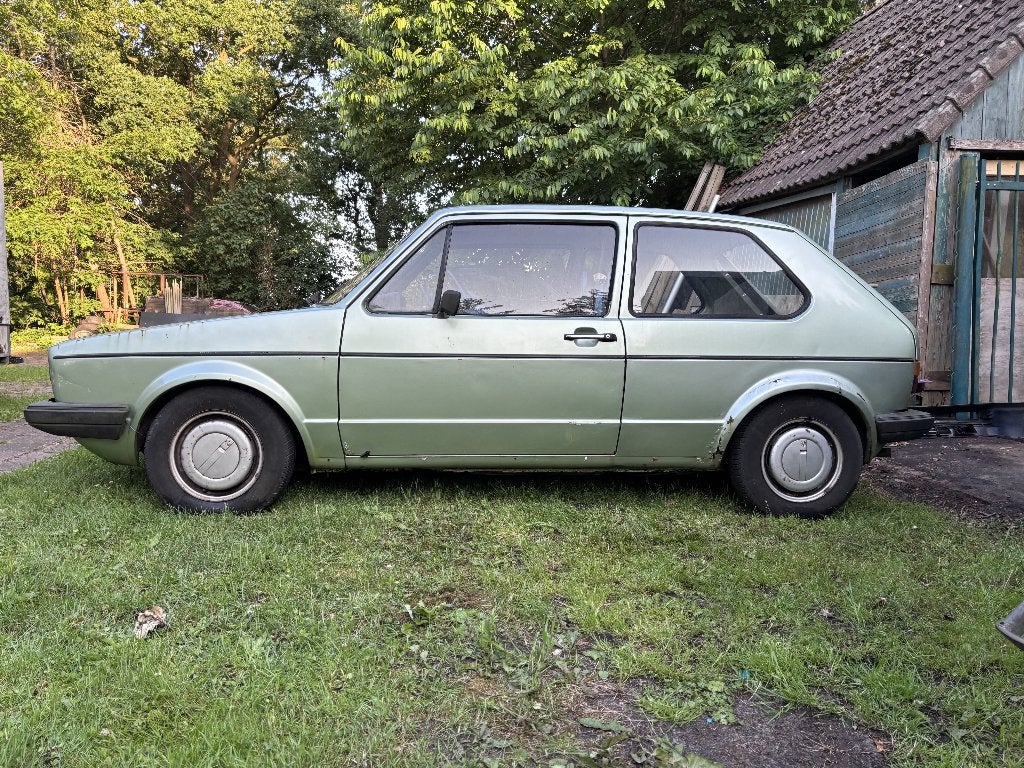 Volkswagen Golf 1.6 B 1981 Groen, Auto's, 836 kg, 4 cilinders, 400 kg, Handgeschakeld