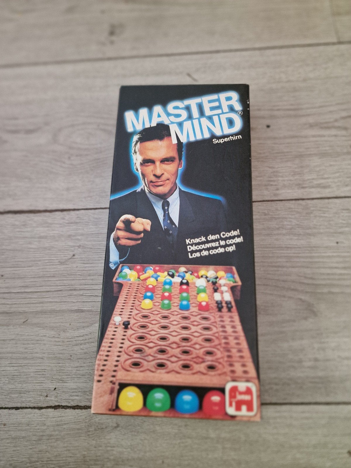Mastermind bordspel van Jumbo - Code kraken spel, Een of twee spelers, Ophalen of Verzenden, Zo goed als nieuw, Jumbo