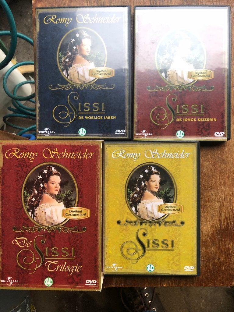 Sissy DVD trilogie COMPLEET ; 3-DVD (Romy Schneider), Alle leeftijden, Nederlands, Duits, Ophalen of Verzenden