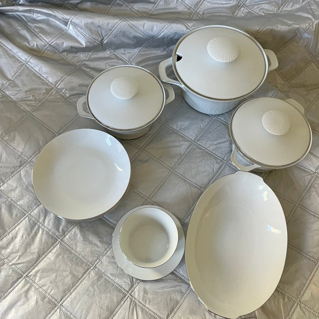 Vintage ''Medaillon'' Thomas Germany servies, perfecte staat, Vintage, Ophalen of Verzenden, Zo goed als nieuw, Porselein