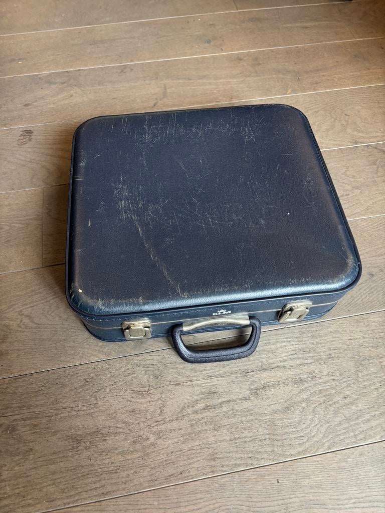 Vintage KLM koffer, Sieraden, Tassen en Uiterlijk, Ophalen, Overige materialen, Gebruikt, Minder dan 50 cm