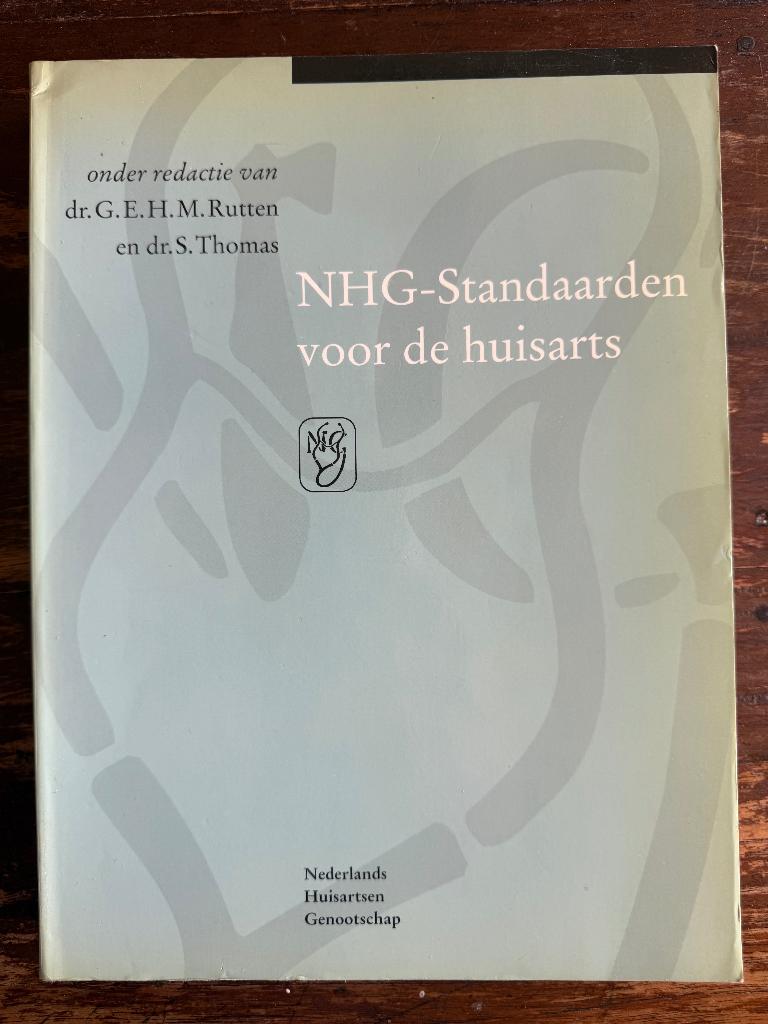 Medisch boek: NHG standaarden voor de huisarts, Ophalen of Verzenden, Beta, Gelezen, WO