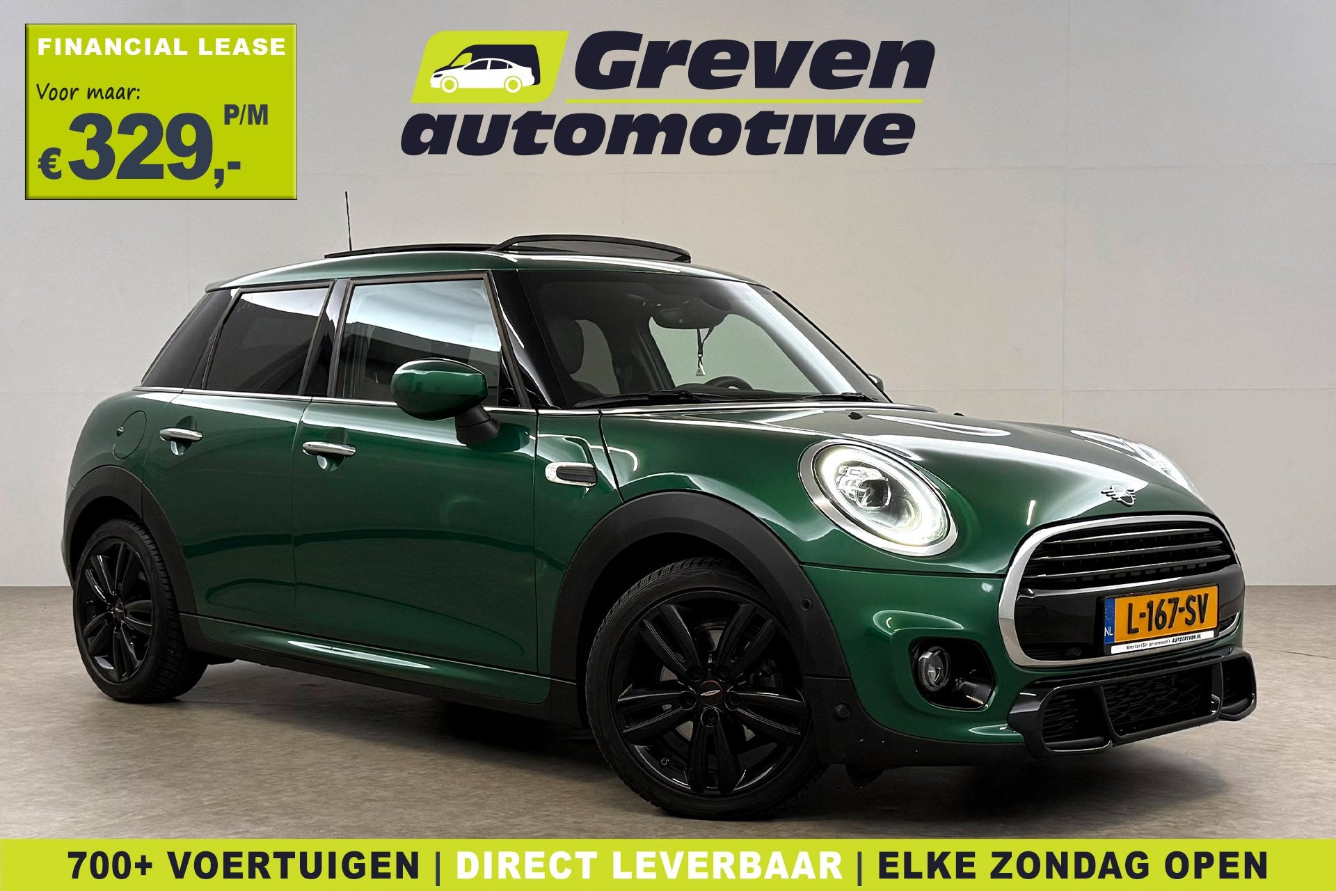 MINI Cooper 1.5 Cooper JCW | 136PK | Pano | Virtual | Sfeer, 136 pk, Gebruikt, Euro 6, Bedrijf