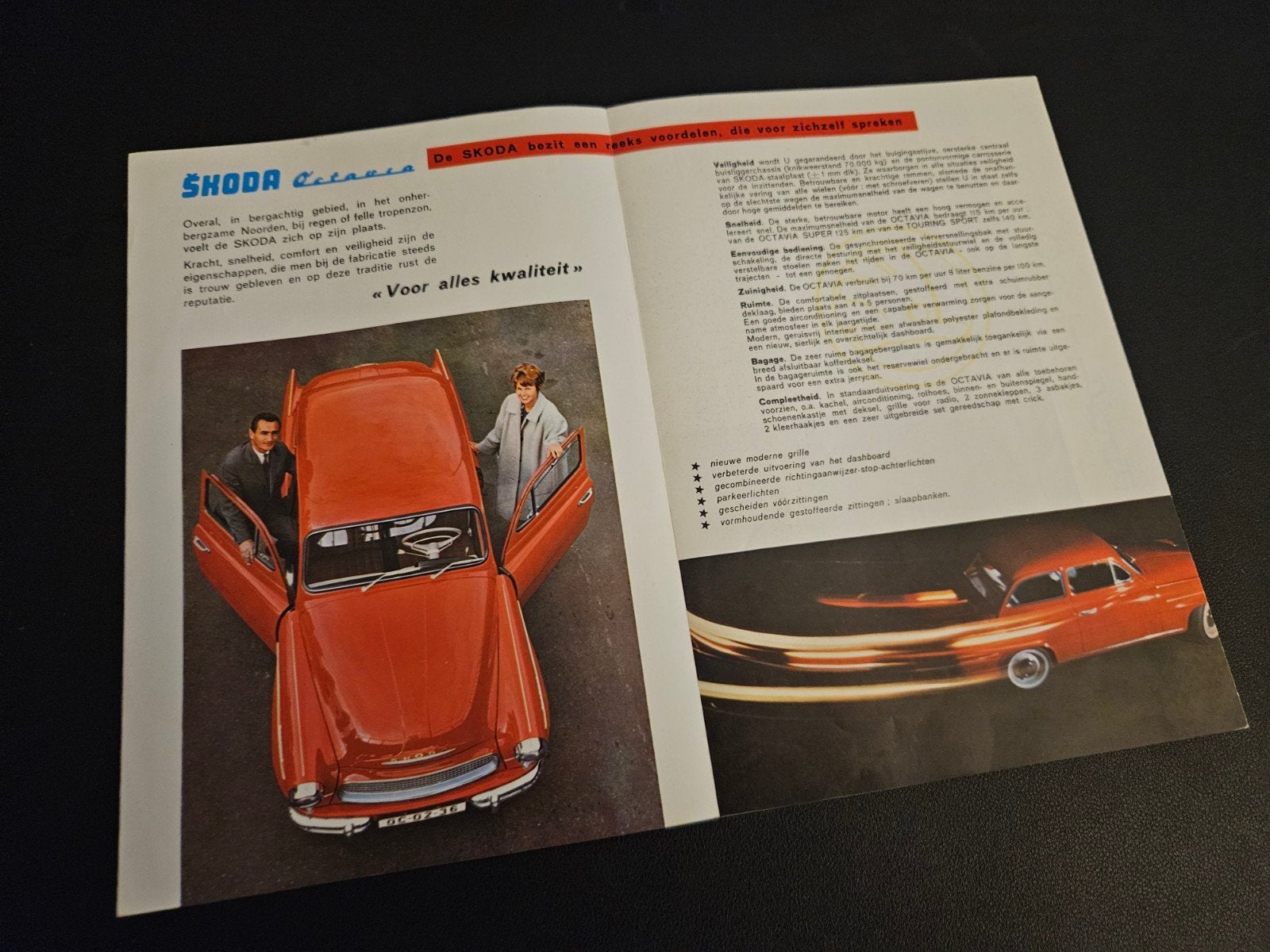 Brochure Skoda 1963, Ophalen of Verzenden, Zo goed als nieuw, Overige merken
