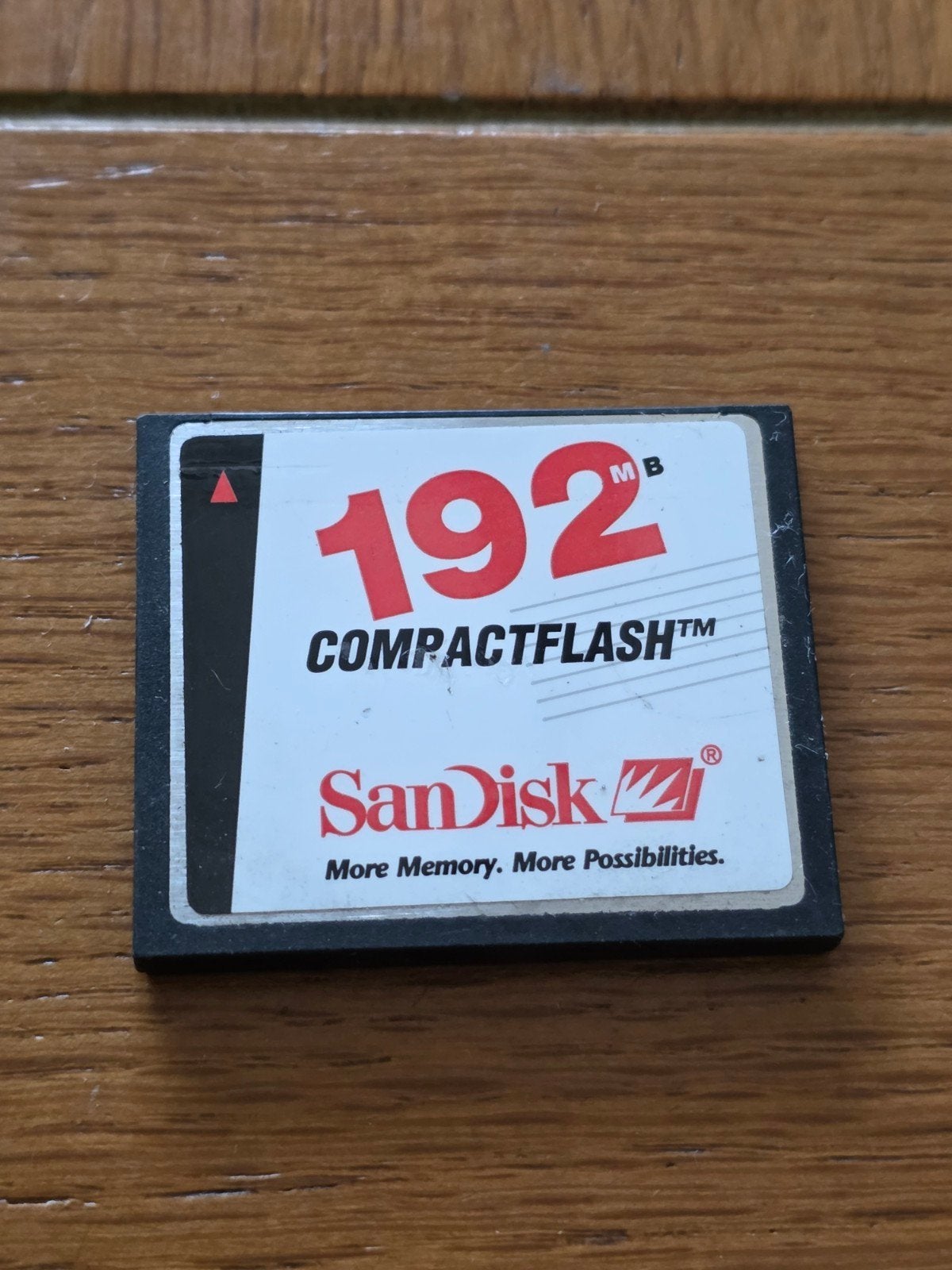 SanDisk CompactFlash 192 MB geheugenkaart, Gebruikt, SanDisk, Minder dan 2 GB, Ophalen of Verzenden