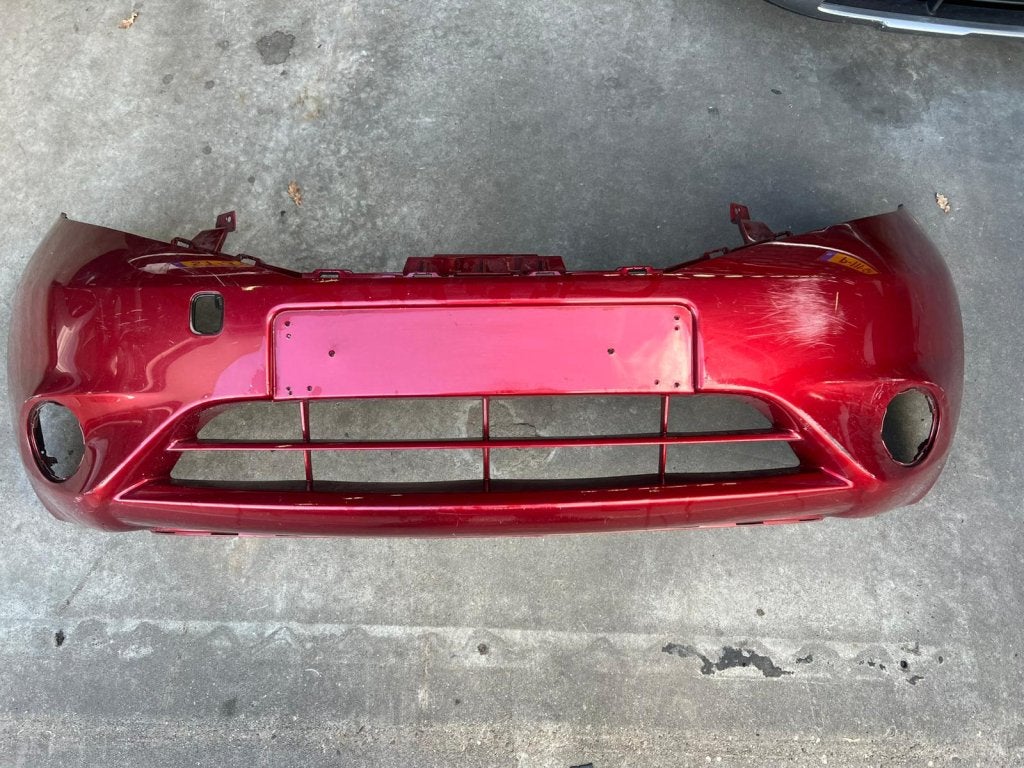 voorbumper note 620223vu5h 2012-2016 rood, Voor, Bumper, Info@nissan.com, Nissan
