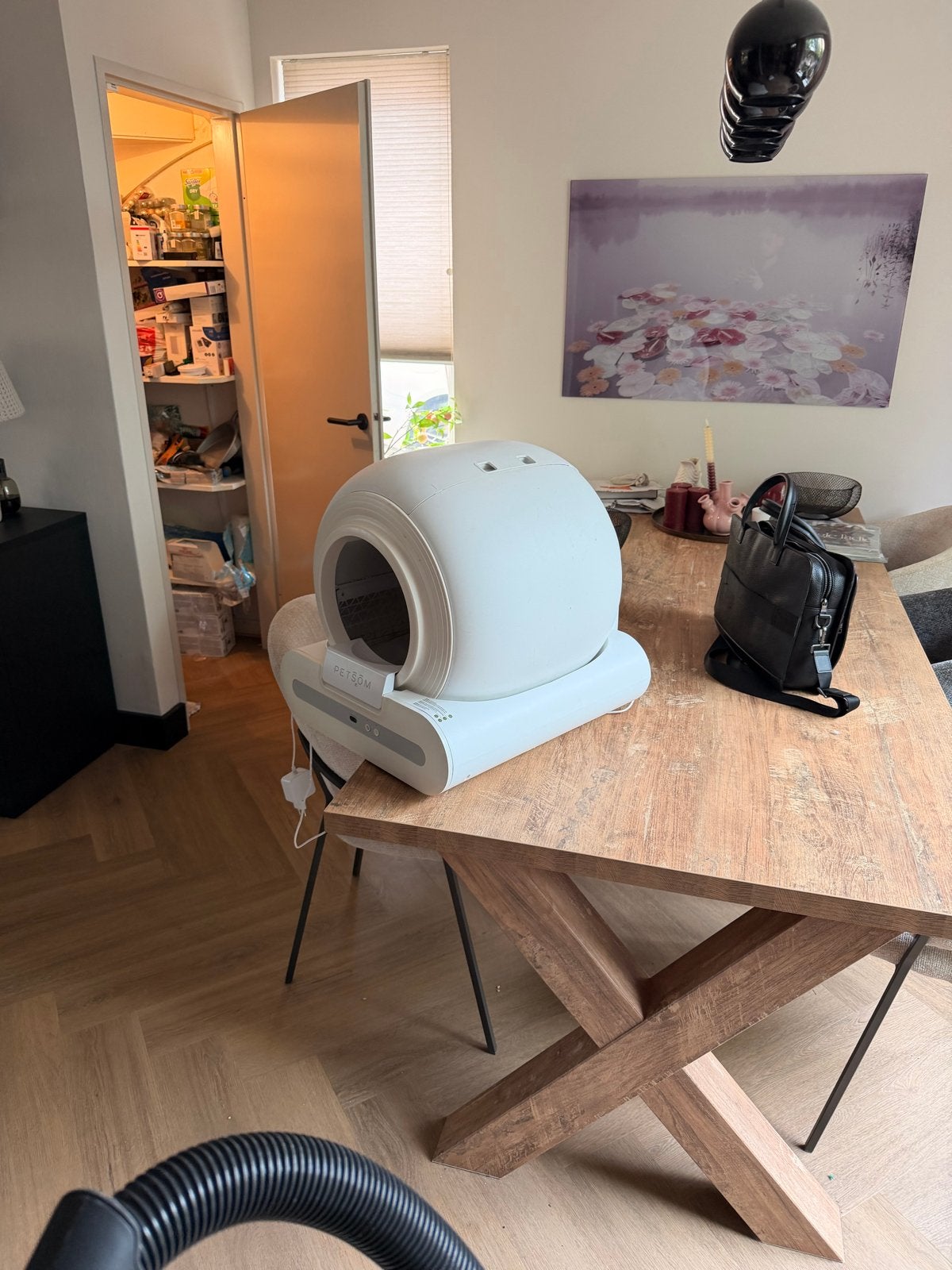 Automatiche kattenbak, Dieren en Toebehoren, Kattenbakken, Ophalen of Verzenden, Zo goed als nieuw