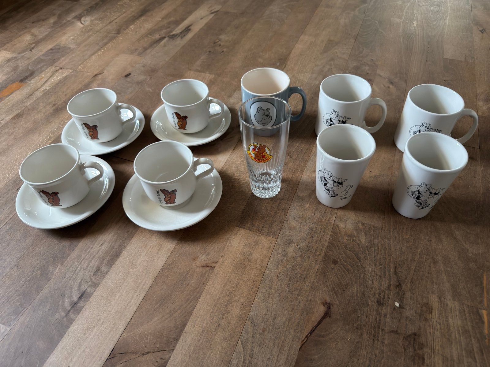 HEMA servies Olivier B. Bommel + Bommel glas, Antiek en Kunst, Antiek | Servies compleet, Ophalen