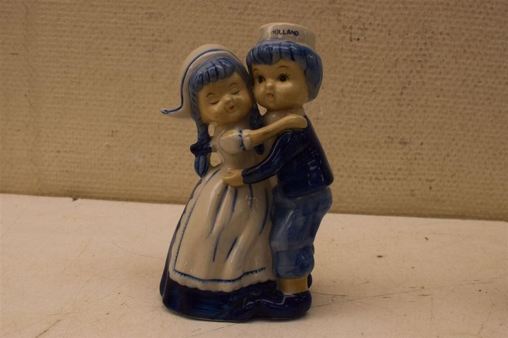 2 stuks Delft Blauw porseleinen beeldjes 44335, Ophalen of Verzenden, Gebruikt, Overige typen