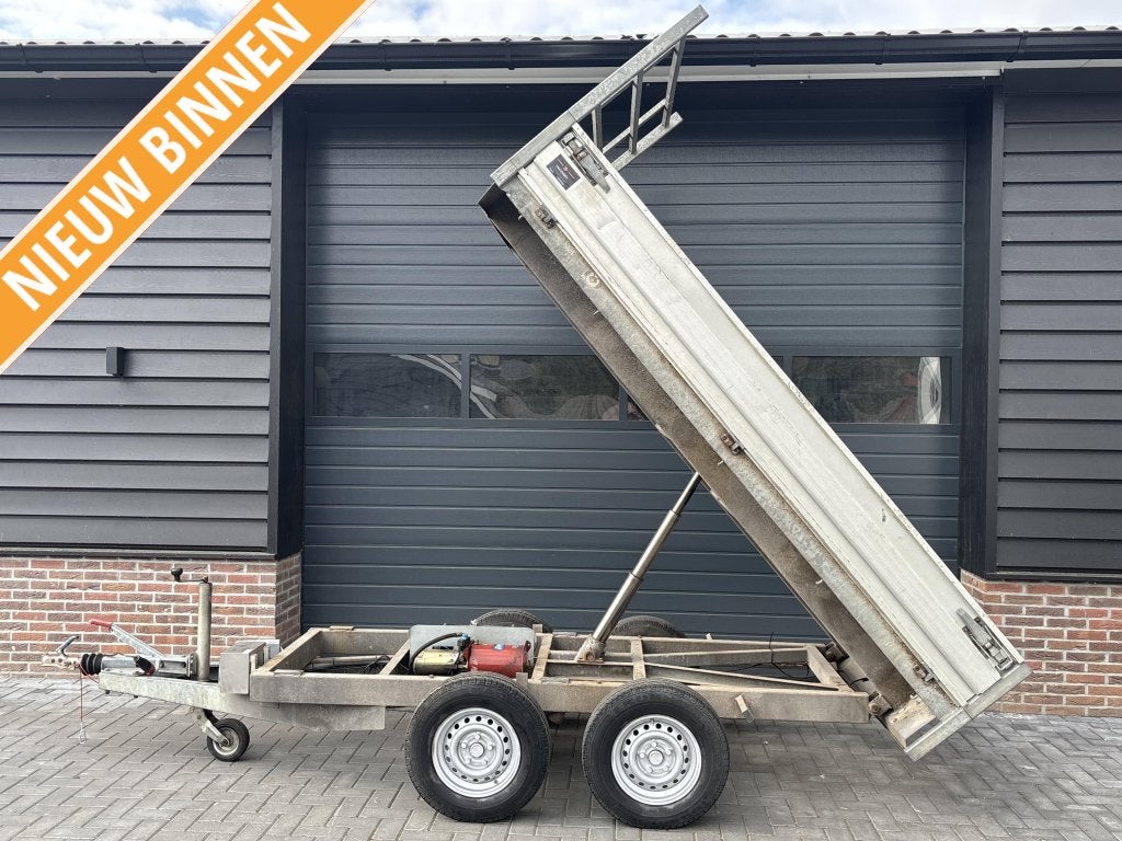 Verdonk kipper aanhanger aanhangwagen Plateauwagen marge, Gebruikt