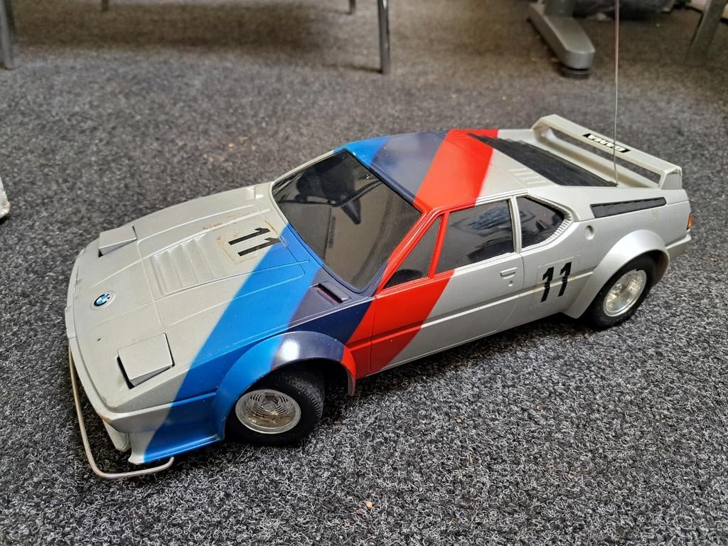 Grote Afstandsbestuurbare BMW M1 van SCHUCO/GAMA, Hobby en Vrije tijd, Modelbouw | Auto's en Voertuigen, Overige merken, Gebruikt