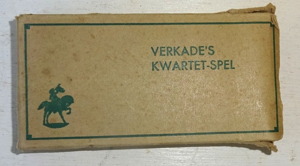 Antiek Verkade's kwartet-spel, Antiek en Kunst, Ophalen of Verzenden