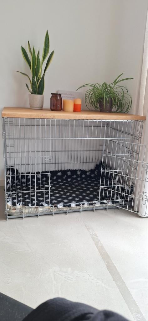Hondenbench 70x107x78 inklapbaar, Dieren en Toebehoren, Hondenbenches, Ophalen, Zo goed als nieuw