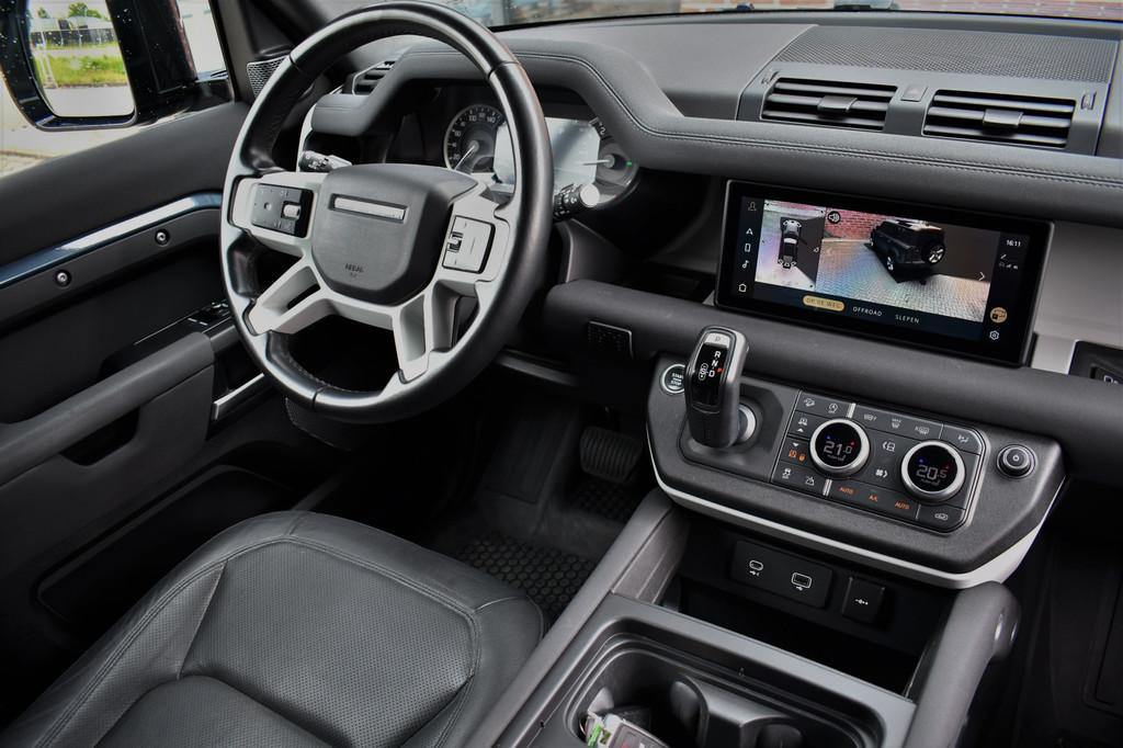Land Rover Defender Hard Top 110 3.0 D250 22inch Trekh Lucht, Automaat, Met garantie (alle), Blauw, 2208 kg