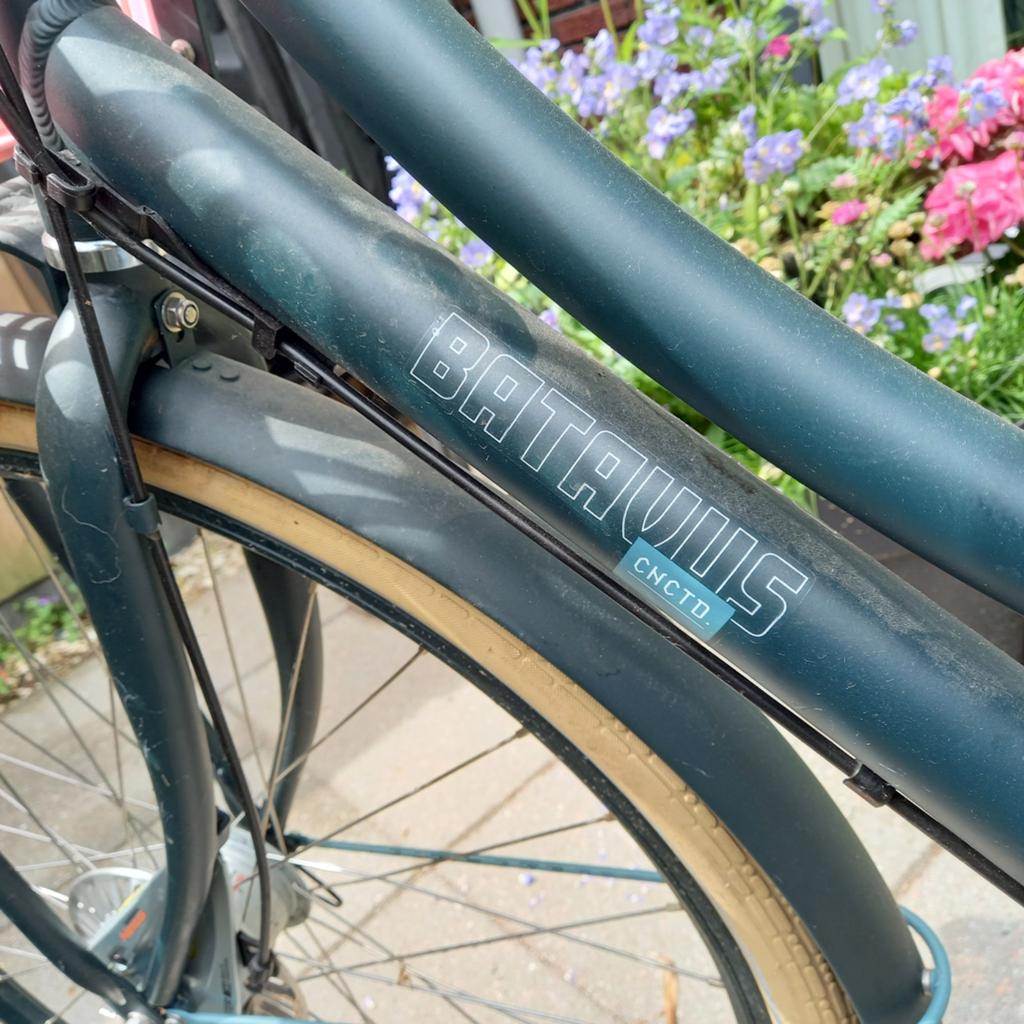 Batavus CNCTD 7-speed dames pick-up groen, Ophalen, Versnellingen, Batavus, Zo goed als nieuw