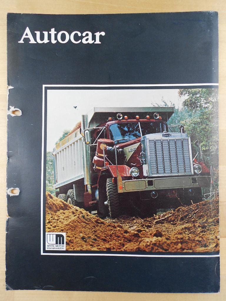 Autocar Brochure 1975 - Nederlands, Gelezen, Ophalen of Verzenden, Autocar, Overige merken