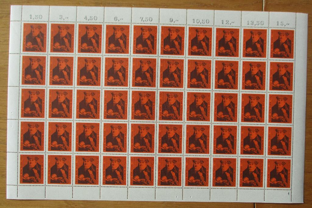 Duitsland, Franz von Taxis, compleet vel, 1967, Verzenden, BRD, Postfris