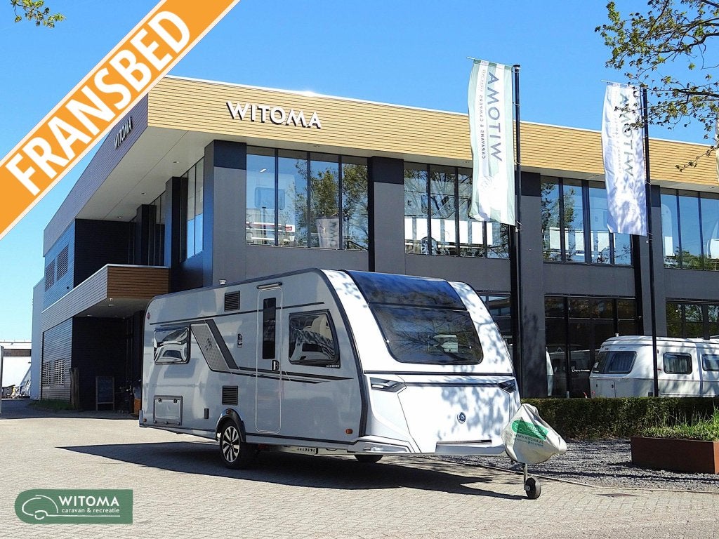 Knaus Sudwind Black Selection 580 UF aller nieuwste Knaus 20, Caravans en Kamperen, Bedrijf, Overige typen, 6 tot 7 meter, Knaus