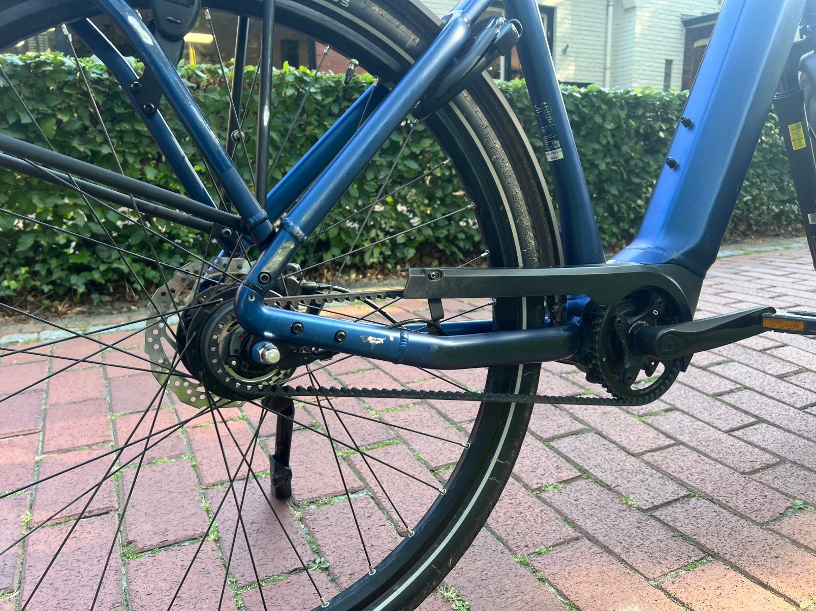 Giant Dailytour | Middenmotor | 600 Accu | Riem | H61 cm, Giant, Zo goed als nieuw, Zuidlaren, Info@fietscentrumzuidlaren.nl