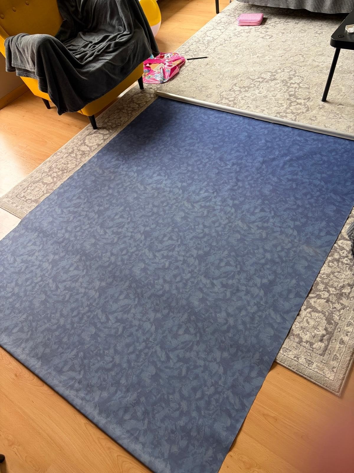 Roller blinds, Ophalen, Gebruikt, Blauw, 150 tot 200 cm