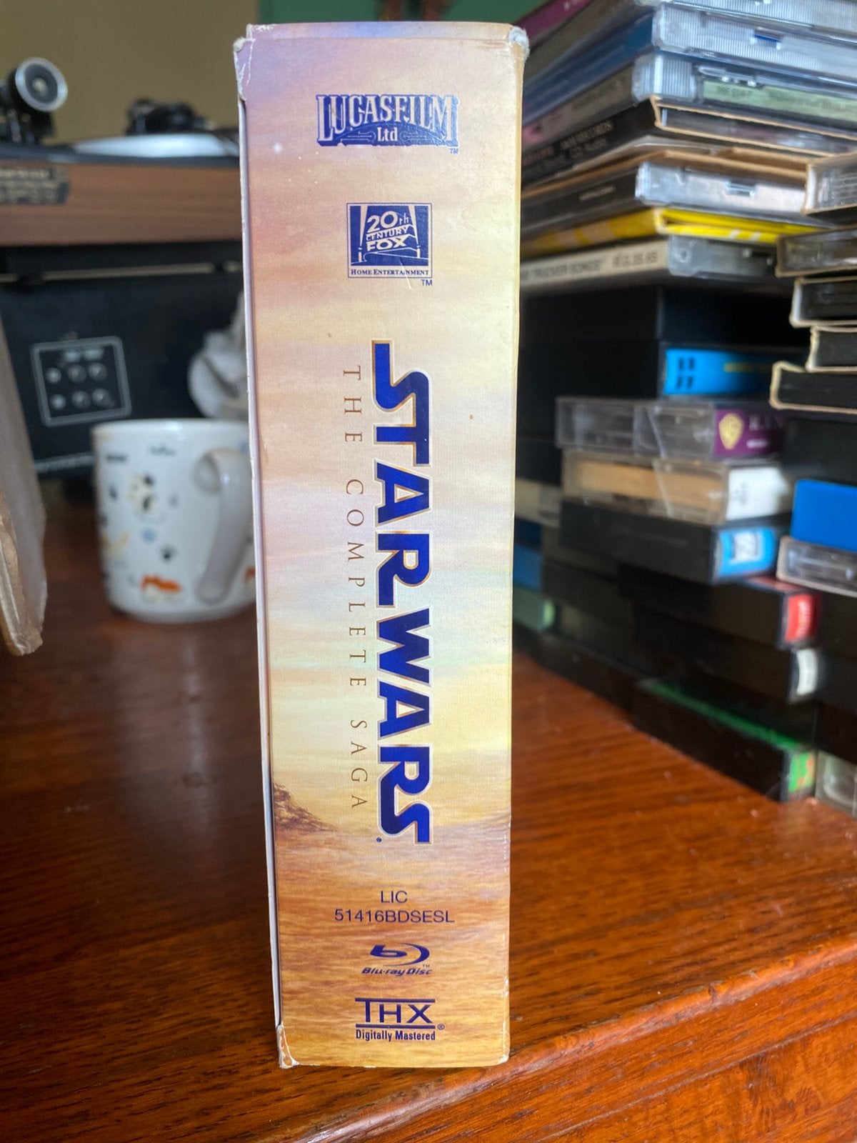 Star wars blue ray box, Alle leeftijden, Ophalen of Verzenden, Zo goed als nieuw